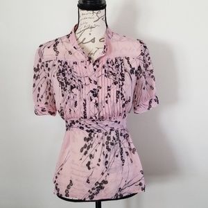 💞HP💞 Apt. 9 sheer pink and black top size M